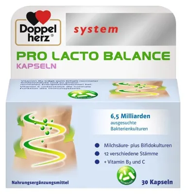 Produktbild von Doppelherz system PRO LACTO BALANCE, 30 St. Kapseln