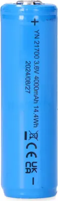 Immagine prodotto di Batteria 21700 da 4000 mAh, ricambio per 36161