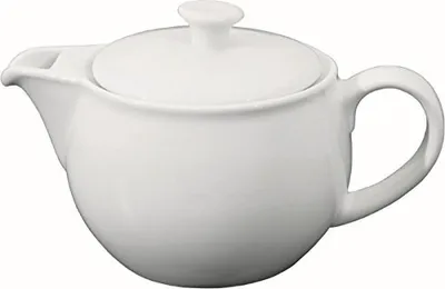 Produktbild von Teekanne mit Deckel Porzellan 0,35 l klassisches Design