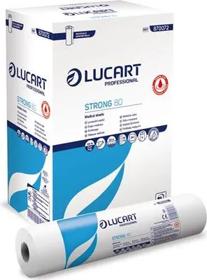 Obrázok produktu pre Vyšetrovací papier "Strong 80", biely, 2-vrstvový, 59 cm x 80 m, 1 rolka, LUCART 870072U