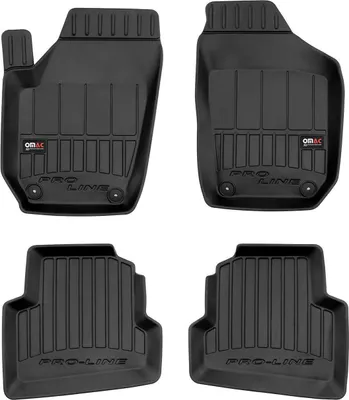 Image de 2001-2009 VW Polo Tapis de sol TPE noir 4 pièces