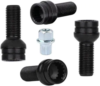 4 Stück M14 x 1,5mm Radbolzen für Radmuttern Set - Langlebig und
