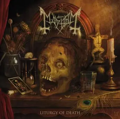 Zdjęcie produktu dla Mayhem - Liturgy Of Death (Indie Exclusive) (Limited Edition) (Black Ice Ghost Coloured) (LP)