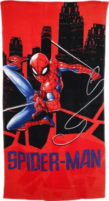 Produktbild von Marvel Spiderman Strandtuch Badetuch 70x140 cm 100% Baumwolle