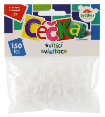 Obrázek produktu pro Céčka svítící 150 ks plast