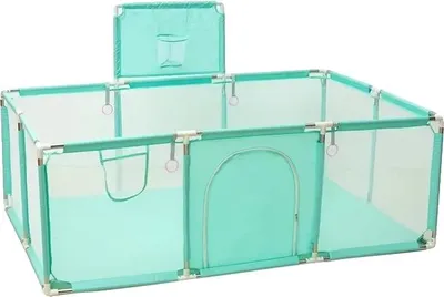 Obrázek produktu pro Dětské hřiště, nastavitelná velikost, bezpečný design, ZELENÉ