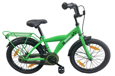 Zdjęcie produktu dla Rower dziecięcy Bikefun Boost 18 cali z piastą hamulcową – zielony