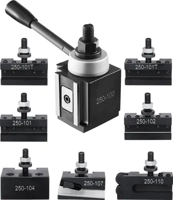 Produktbild von Schnellwechsel Stahlhalter 8-teilig-Set Werkzeughalter 152,4 bis 305 mm
