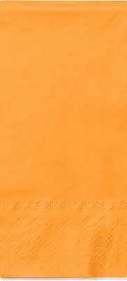 Produktbild von Sovie HORECA Serviette in Curry/Orange aus Tissue 3-lagig, 40 x 40 cm, 1/8 Falz, 100 Stück