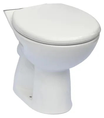 Image de Cuvette WC POLO PLUS au sol sortie horizontale - ROCA - A342197000