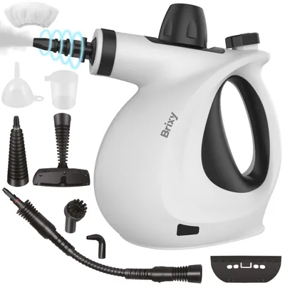 Produktbild von Dampfreiniger – Handdampfreiniger – Fleckenentferner – Boden, Bad, Küche – Teppichreiniger – 1050 W