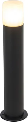 Produktbild von Außenleuchte Schwarz mit opalWeißem Schirm 50 cm Odense