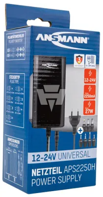 Image de ANSMANN Adaptateur secteur universel APS 2250H 27 W / 12-24 V