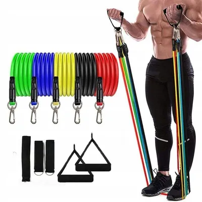 Produktbild von mediTRADE24 TPU Set 5 TPE Widerstandsbänder Workout