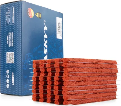 Produktbild von HASKYY Vulkanisierstreifen 50 tlg. Set 10x5 Streifen Reifenreparatur PKW LKW