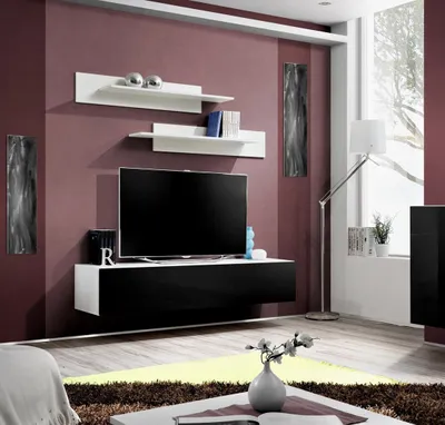 Produktbild von Wohnzimmermöbel Wandregale Luxus TV Ständer Lowboard Möbel Design