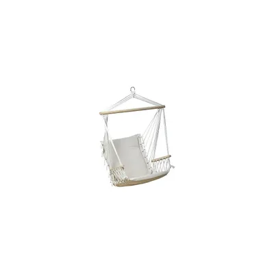 Immagine prodotto di Poltrona CRAIG, a dondolo, da giardino, naturale, cotone, max. 150 kg, 100x50 cm