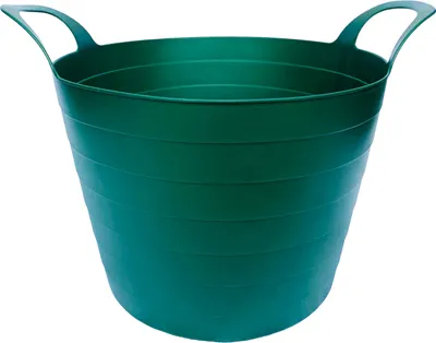 Produktbild von Flexikorb Wäschekorb Garteneimer Blumenkübel Futtereimer Flexi 30 L Grün