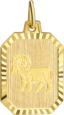 Produktbild von V Anhänger Sternzeichen Widder 333/- Gelbgold