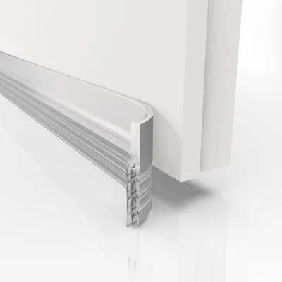 Image de Joint de porte blanc, 100 cm, autocollant, ultra-résistant