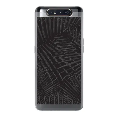 Produktbild von MuchoWow® Handyhülle Schutzhülle Hülle für Samsung Galaxy A80 Modern - Pflanzen - Tropisch Silikon Softcase Handy Hülle - Schutzdeckel