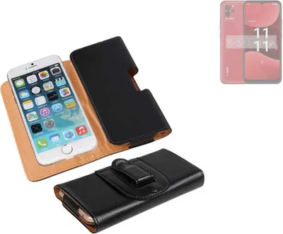 Produktbild von K-S-Trade Schützhülle Handyhülle kompatibel mit Lava Blaze NXT Holster Gürtel Tasche Schutzhülle Handy-Tasche Smartphone Case Seitentasche