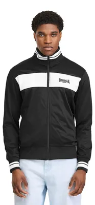 Produktbild von Lonsdale Herren Trainingsjacke normale Passform MEOLS, Black/White, L