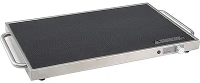 Keramische Heizplatte 230 W 55 x 35 cm Schwarz