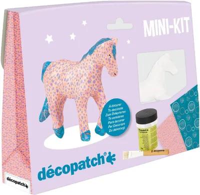 Produktbild von Décopatch kit MINI Pferd selbst gestalten