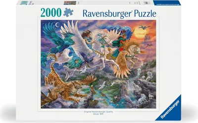 Zdjęcie produktu dla Puzzle 2000 elementów Fantazja Pegaz