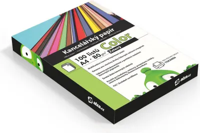 Image de Alza couleur A4 vert