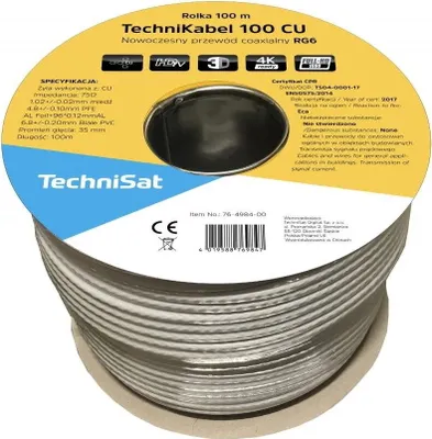 Produktbild von TechniSat TECHNIKABEL 100 CU 100m