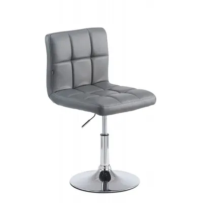Produktbild von CLP Palma Lounger V2 Kunstleder Lounger höhenverstellbar und drehbar. grau