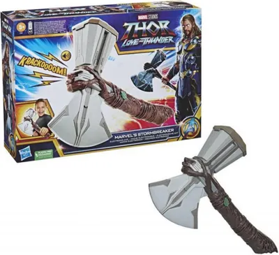 Produktbild von Hasbro Marvel Studios Thor: Love and Thunder F33575L1, Spielzeug-Schlachtaxt, 5 Jahr(e), 99 Jahr(e), 277 g