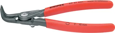 Obrázek produktu pro Knipex 49 41 A01, Kleště na pojistné kroužky, Chrom Vanadová ocel, Plast, Červená, 130 mm, 102 g