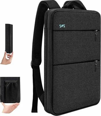 Produktbild von Famanu Laptoprucksack Schlank und Erweiterbar 15-16 Zoll - Wasserabweisend