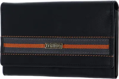 Produktbild von mano Geldbörse Damen 021561 schwarz
