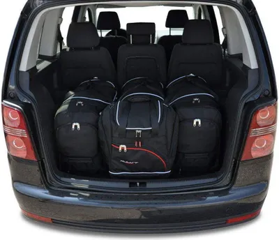Produktbild von Vw Touran 2003-2015 Kofferraumtaschen Set 4 Stk