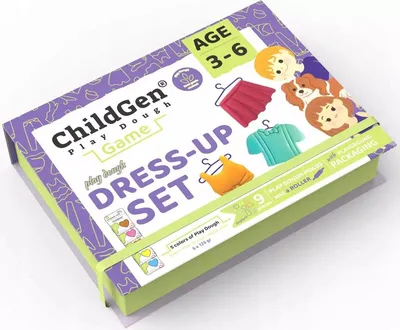 Zdjęcie produktu dla Ciastolina naturalna zestaw kreatywny Moda - ChildGen