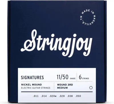 Produktbild von Stringjoy NW1150W3 E-Gitarrensaiten SIGNATURES 11-50