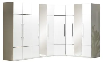 Immagine prodotto di Armadio Armadio ad angolo Armadio bianco Armadio in legno Camera da letto