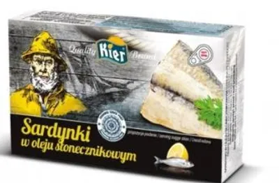 Imagen del producto de KIER, sardinas en aceite de girasol, 120 g