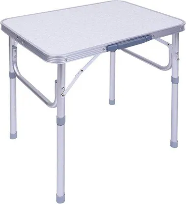 Produktbild von Famanu Campingtafel Tragbar und Verstellbar - Leicht, Wasserfest und Rostbeständig