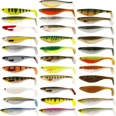 Produktbild von Westin ShadTeez Gummifische , Länge:12cm, Farbe:Bass Orange