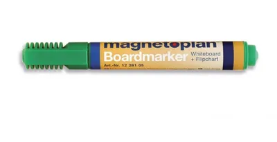 Obrázok produktu pre Magnetoplan 1228105, 4 kusov, Zelená, Čierna, Zelená, Kolo, 1,5 mm, 3 mm