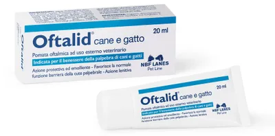 Oftalid Augensalbe 20 ml für Hunde und Katzen