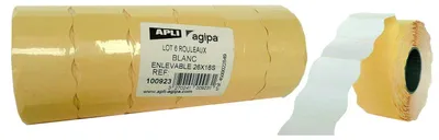 Image de agipa Etiketten fr Preisauszeichner, 26 x 16 mm, weiá