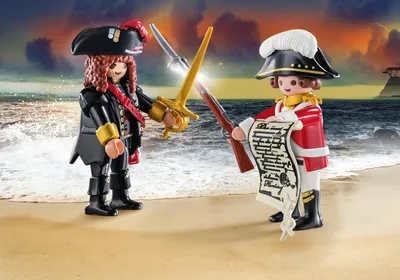Immagine prodotto di PLAYMOBIL AUSTRIA BRANDSTÄTTER Capitano Pirata e Giubba Rossa 0 0 0