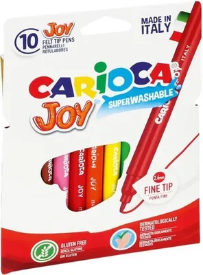 Image de Stylos Joy 10 couleurs CARIOCA