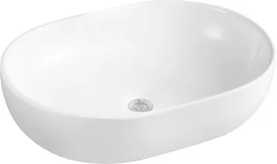 Produktbild von Mexen Viki Aufsatzwaschbecken 59 x 40 cm, Weiß - 21056000